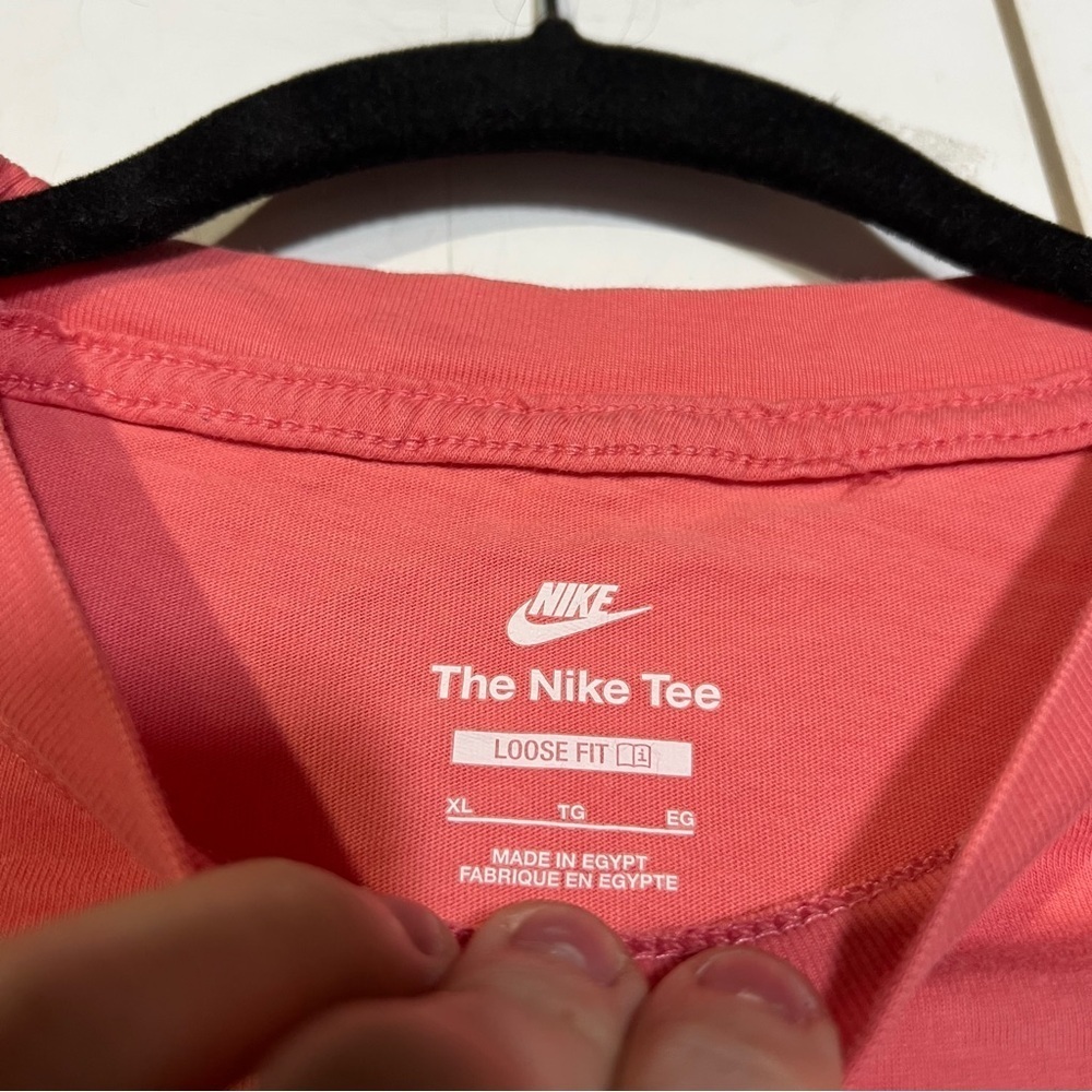 Nike Cropped Tee The Nike Tee Orange Size XL - Picture 6 of 6